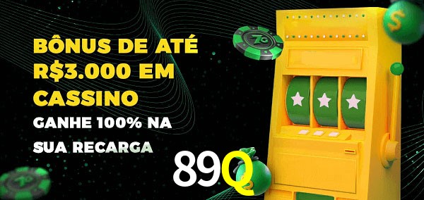89Q melhor bônus de depósito